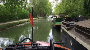 Péniche sur Canal du Midi