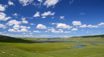 Prairie et nuage 