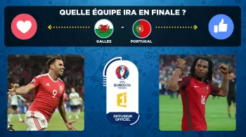 Portugal-Pays de Galles, la 1ère demi-finale en direct sur Réunion 1ere