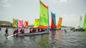 Tour de la Martinique des Yoles Rondes