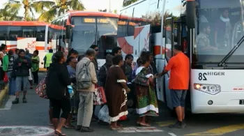 On the bus again