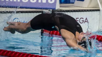 Plongeon natation