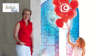 Astrid Servent présente Alsace matin à la Foire Européenne 2016