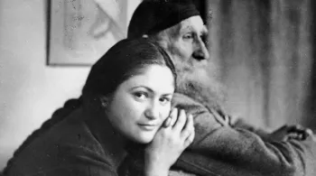 Aristide Maillol et Dina Vierny en janvier 1944. 