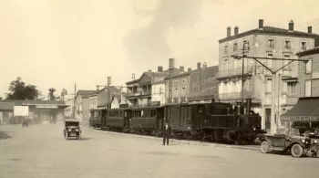 ©M.Viers-Gare de Castres en 1930