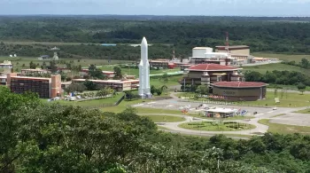 Pas de tir fusée Ariane Kourou-Guyane- 2015-