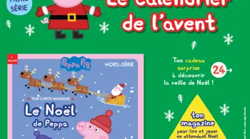 Calendrier de l'avent Peppa Pig
