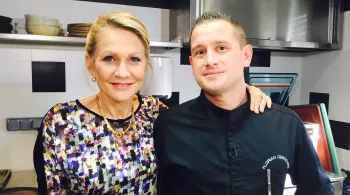 Odile et le chef