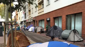 ©ftvinfo-campement sans abris-toulouse 2016