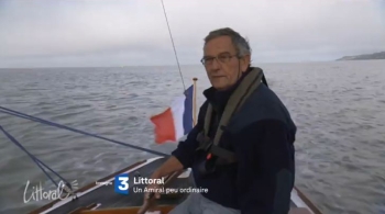 Amiral Gheerbrant à bord d'un bateau
