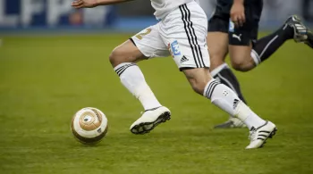 Joueurs de Bordeaux (en bleu) et de Vannes (en blanc) 