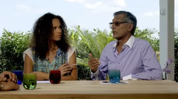 Malika Roux & Docteur José Périanin