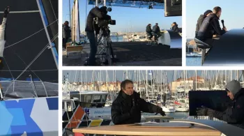 Arrivée Armel Le Cléac'h - ©DPPI / BPCE - FTV
