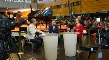 René Martin invité du journal régional