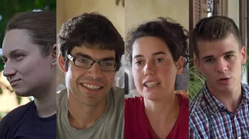 Portraits Océane, Marco, Claire et Antoine