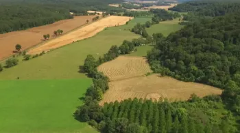 Bataille pour un parc : vue du ciel sur le parc régional