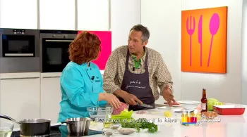 Anne Alassane et  son invité, Patrick Van Aubel
