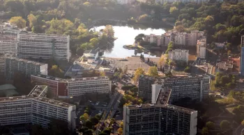 ©MAXPPP- Vue Aérienne-Quartier Mirail-Reynerie-Toulouse