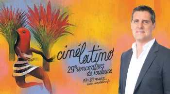 Affiche 29eme Festival Cinelatino / Nicolas Albrand France 3