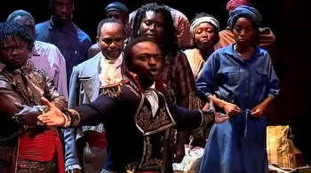 Marc Zinga est le roi Christophe © FranceÔ / culturebox