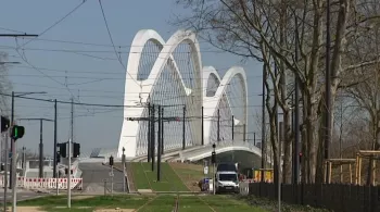 Le pont du tram entre Kehl et Strasbourg - crédit France 3 Alsace