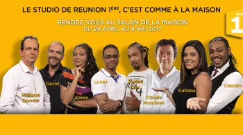 Le Salon de la Maison se tiendra du 29 avril au 8 mai au Parc des Expos à Saint Denis.  Réunion 1ère sera sur place et vous attend !  Le Studio de Réunion 1ère, c’est comme à la Maison