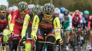 peloton Tour de Bretagne Cycliste