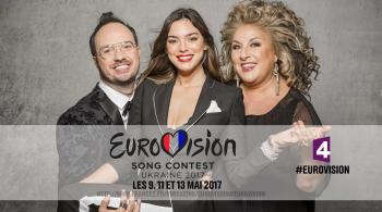 Eurovision 2017 : Jarry et Marianne James encadrent la candidate Alma
