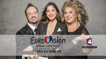 Eurovision 2017 : Jarry et Marianne James encadrent la candidate Alma
