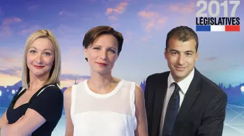 Séverine Larrouy, Marlène Blin et William Van Qui  
