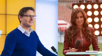 Laurent Quembre et Malika Ménard