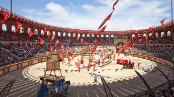 Le spectacle "Le signe du Triomphe" (Antiquité) au Puy du Fou