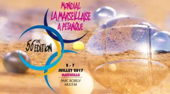 Affiche Mondial de la pétanque 2017