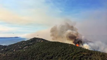 Incendie à Bormes-les-Mimosas
