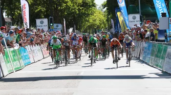 arrivée coureurs
