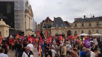 Manif à Dijon contre la loi travail