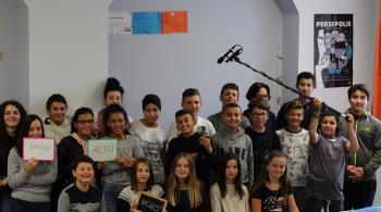 La classe "média" du Collège Victor Hugo à Besançon