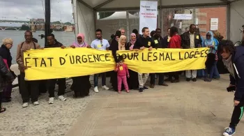 Manifestation DAL pour le droit au logement