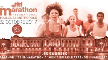 Affiche officielle Marathon de Toulouse