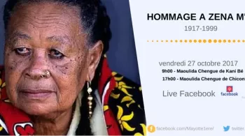 Hommage à Zéna M'Déré sur Mayotte 1ère