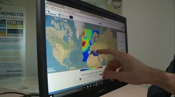 Carte météo écran FR3Occitanie
