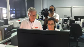 François Cartault, l’homme qui incarne depuis près de 20 ans le Téléthon à la Réunion.