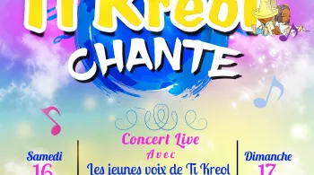Affiche Ti Kréol Chante