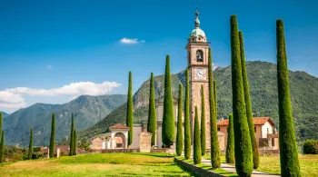 Eglise de Sant Abbondidio de Gentilino (Suisse)