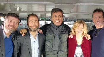 de GàD Y Hallouin, Vianney delourme, JN Mirande, Wendy Bouchard et Stéphan Gruss