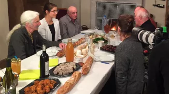 Repas entre amis à Vendeuvre 