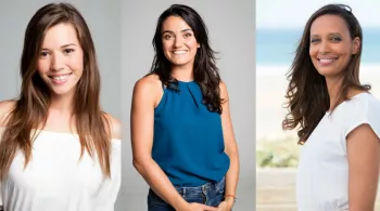 Emilie Broussouloux, Gaëlle Grandon et Nathalie Schraen-Guirma
