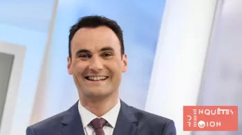 Vincent Dubroca, présentateur du magazine Enquêtes de Région