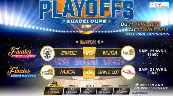 AFFICHE Manifestation @liguedebasketguadeloupe