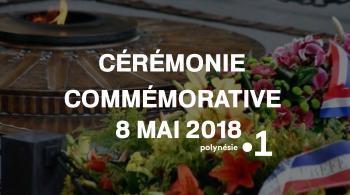 Cérémonie commémorative du 8 mai 2018